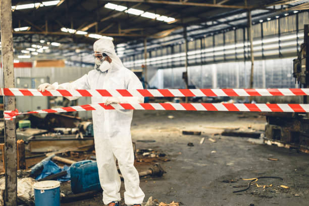 Professional Unattended Death Cleanup technician working in Woodstock, OH